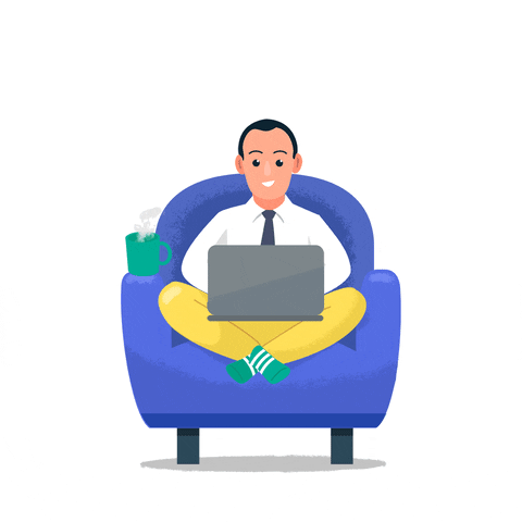 freedom of working at your own pace and wherever you are